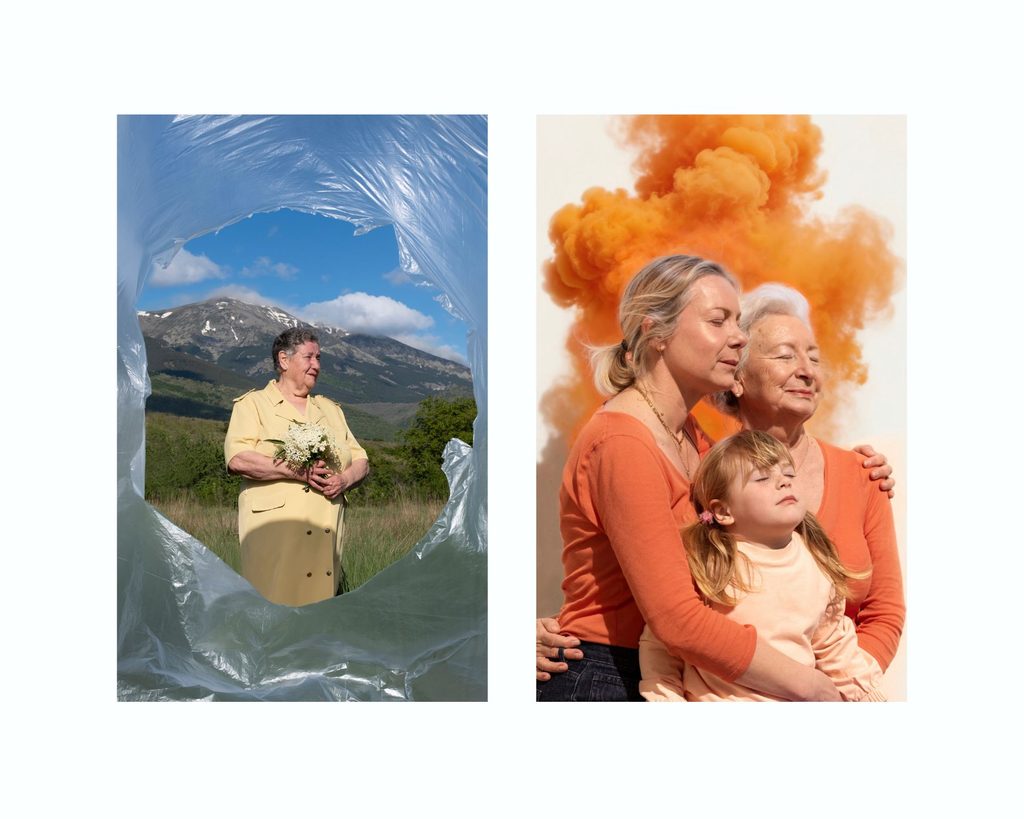Collage de fotos de familia cuadrícula limpio en celeste y blanco (2)